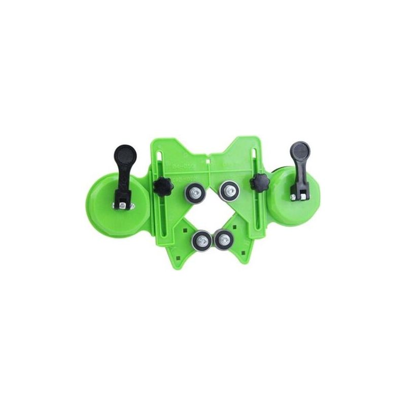 Guide De Scie-cloche De 4 À 83 Mm, Guide De Scie-cloche, Gabarit De Fixation Réglable Pour Carrelage, Céramique, Verre, Marbre, Porcelaine (vert) 1000 Pcs