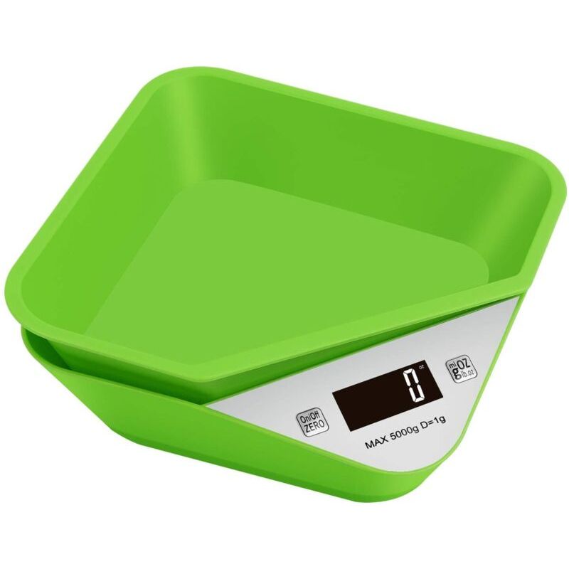 Balance Cuisine Electronique Balance De Cuisine De Haute Précision Numérique Alimentaire Multifonctionnelle Avec Bols Amovibles Et Ecran Lcd Max 11lb/5kg