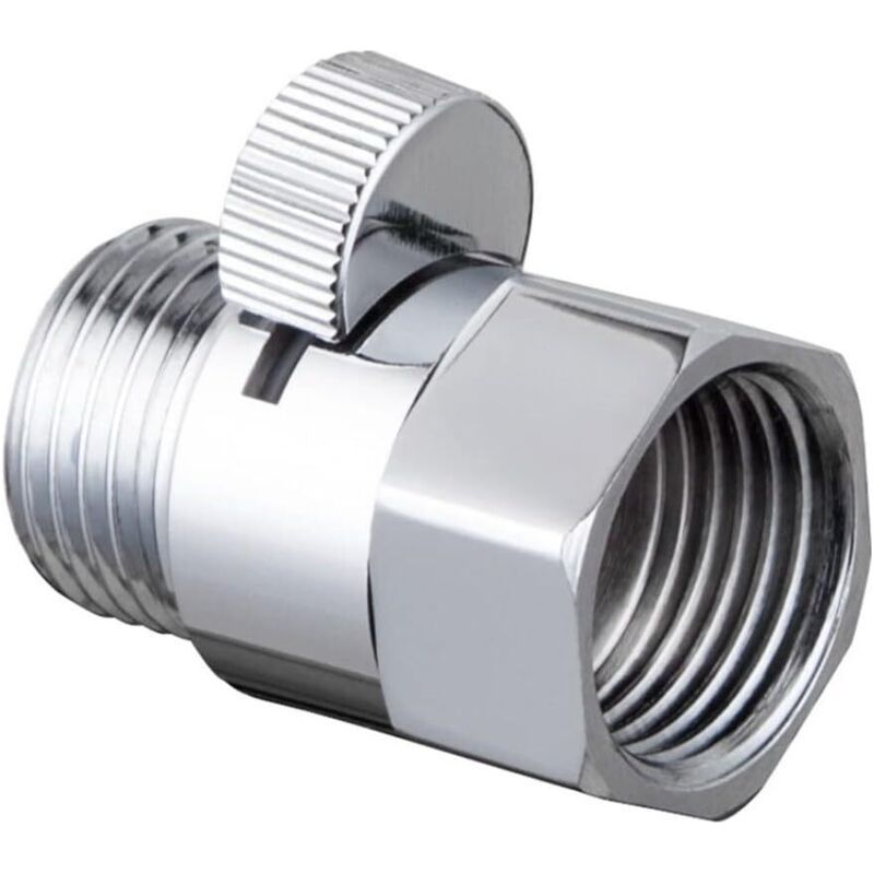 G1/2 Contrôle De La Tête De Douche Vanne D'Arrêt De L'Interrupteur D'Arrêt Du Connecteur De Filet
