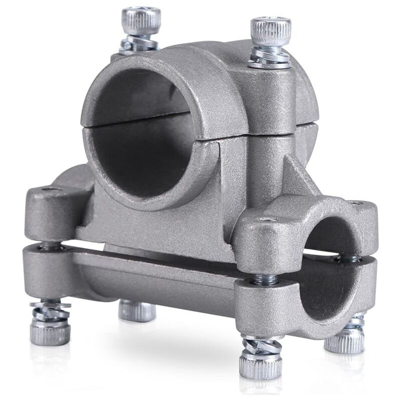 Aougo – Poignée Support Débroussailleuse 26mm – Alliage Aluminium Résistant À La Corrosion – Fixation Solide Pour Usage Intensif