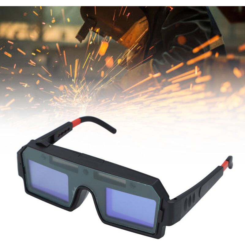Lunettes De Soudage En Pp Et Abs, À Énergie Solaire, Pour Soudage À L'Arc Argon Et Découpe (tig, Mig, Plasma)