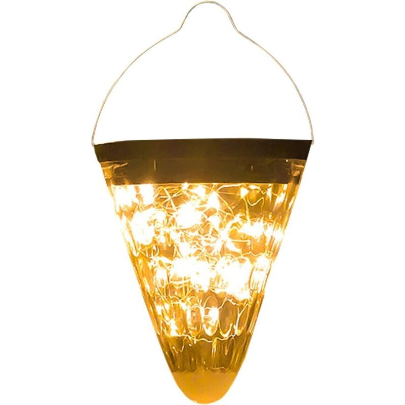 Lanternes Solaires À Suspendre, Lampe Solaire De Jardin, Éclairage De Paysage, Lumières Led Solaires D'Extérieur Pour Décoration De Mariage, Balcon, Terrasse, Cour, Lumière Chaude