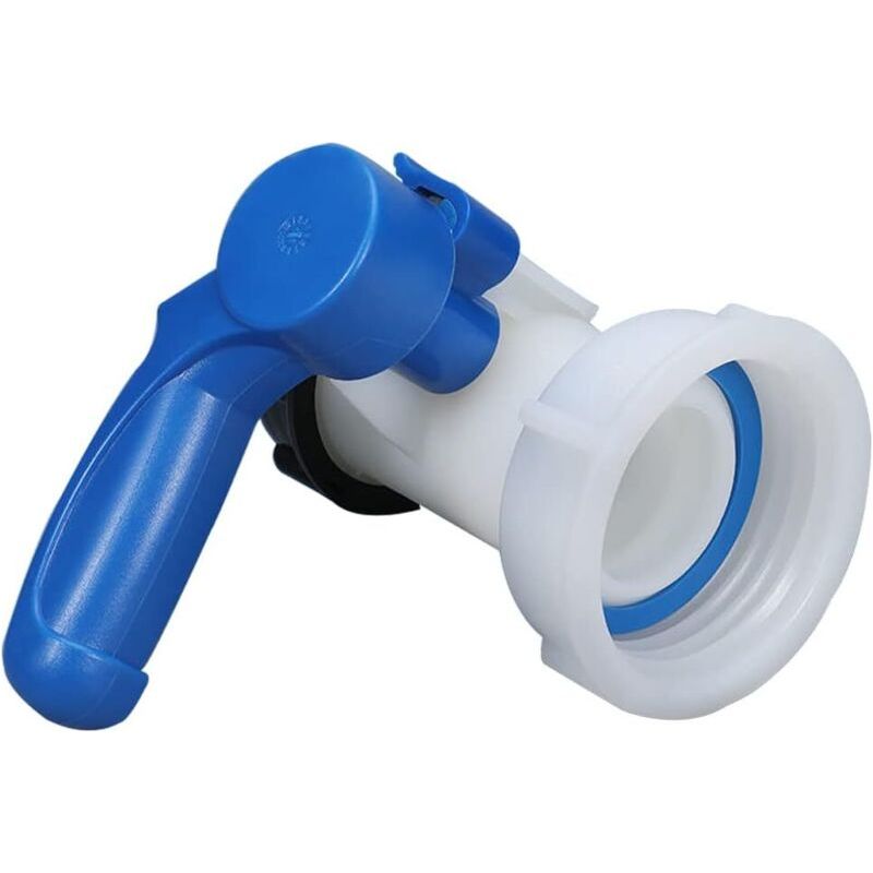 Adaptateur De Réservoir D'Eau Ibc, Robinet Cuve Ibc Adaptateur Universel Dn40 62 Mm Pour Robinet De Vidange, Citerne De Pluie, Bidon