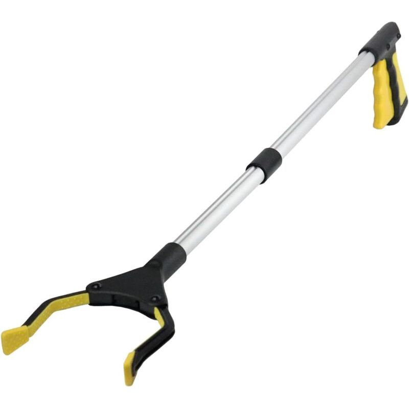 Outils De Ramassage, 82cm Pince De Préhension Pour Personnes Agées, Avec Pince Rotative En Caoutchouc, Pour Prise De La Corbeille, Ramassage Des Déchets, Déchets De Jardin
