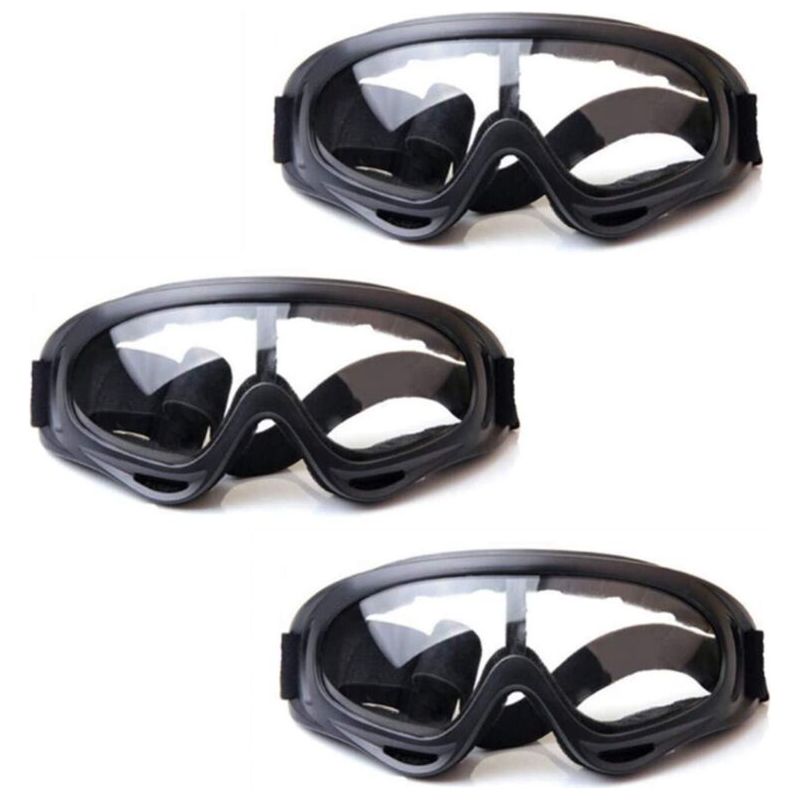 3 Pack Lunettes De Sécurité,jeux De Plein Air Pour Enfants Lunettes De Protection,protection Des Yeux Et Pour Le Travail En Laboratoire
