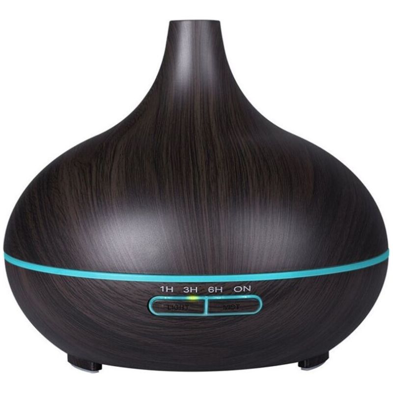 Humidificateur Pure Aroma 150 Yang. Humidificateur Ultrasonique Et Diffuseur D'Arômes 150ml, Minuteur 3h, 7 Couleurs Led. Aromathérapie. Ultra Silencieux.