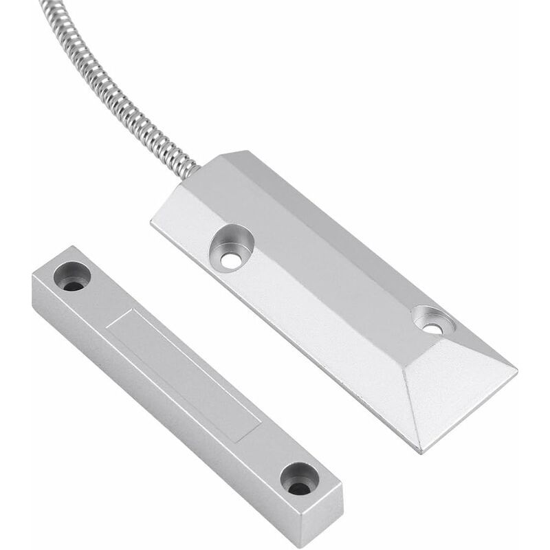 Rubberskin Détecteur À Contact Magnétique Pour Porte/fenêtre Avec Capteur Filaire Pour La Sécurité De La Maison/du Garage