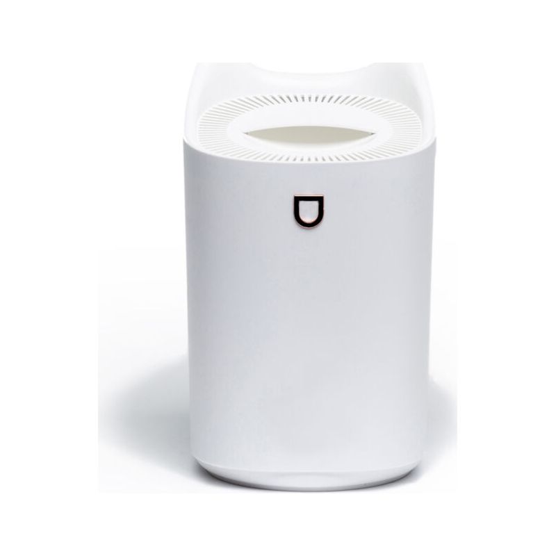 Humidificateur D'Air Usb 3l Ultra Silencieux Avec 7 Couleurs Led Et 2 Orifices De Pulvérisation, Jusqu'à 24-48 Heures De Fonctionnement Continu Pour La Maison, Le Yoga, Le Bureau