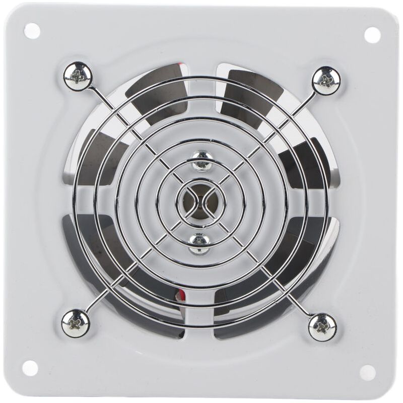Sjlerst Ventilateur D'Extraction Mural 25w 220v À Faible Bruit Pour Salle De Bains Cuisine Garage, Système De Ventilation D'Air