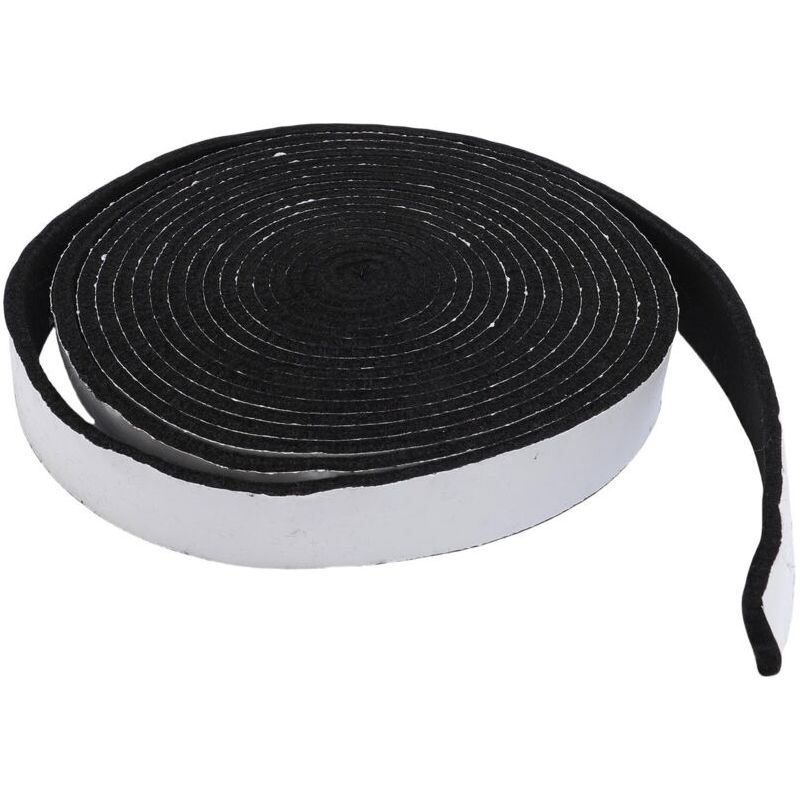 Joint Haute Température Autocollant Noir Pour Fumoir Barbecue X/xl, 4,5 M (14,8 Pi), Résistant À La Chaleur