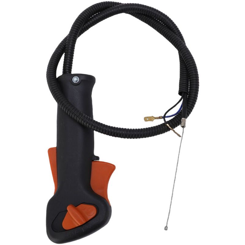 Poignée De Commande D'Accélérateur De Remplacement Pour Débroussailleuse Fs90, Fs160, Fs180, Fs220, Fs280 Et Fs290 Câble D'Accélérateur Et Interrupteur