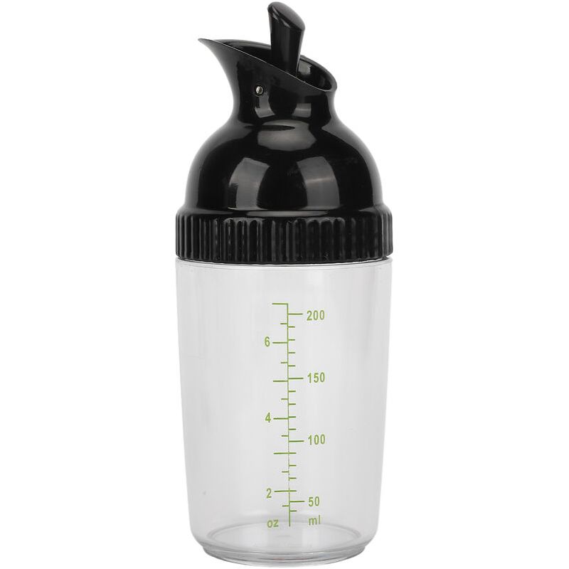 Shaker À Vinaigrette 200 Ml Sans Bpa Pour Éviter Les Fuites Pot À Vinaigrette Avec Couvercle Pour Kitchenblack