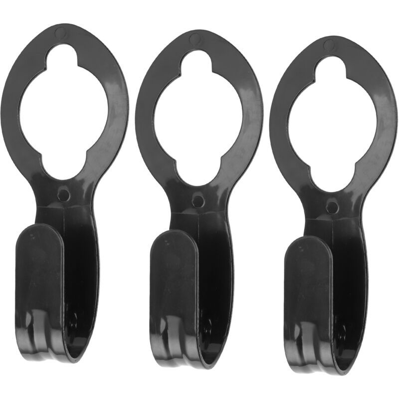 Support De Tuyau D'Arrosage Suspendu, Léger Et Portable, En Plastique, Avec Crochet Pour Tuyau D'Arrosage (lot De 3)