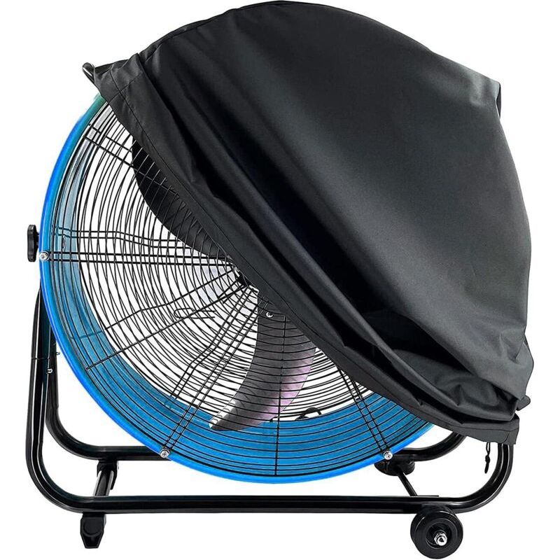Couvercle De Ventilateur Industriel, Couvercle Étanche Et Anti-poussière Pour Ventilateur À Tambour À Grande Vitesse De 24 ", Couvercle De Ventilateur De Sol En Matériau Robuste Extérieur Et Intérieur
