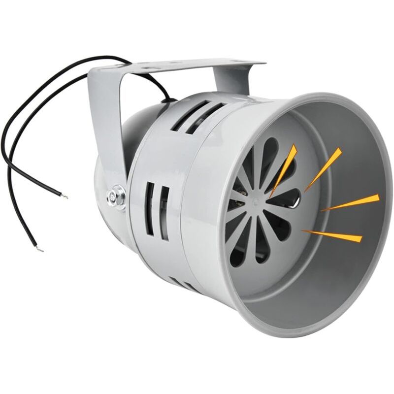 Sjlerst Corne D'Alarme De Moteur, Sirène De Sirène De Sécurité De Prévention D'Incendie D'Alarme À Moteur Électrique Industriel Électrique 40w [ac220v] Sirène D'Alarme