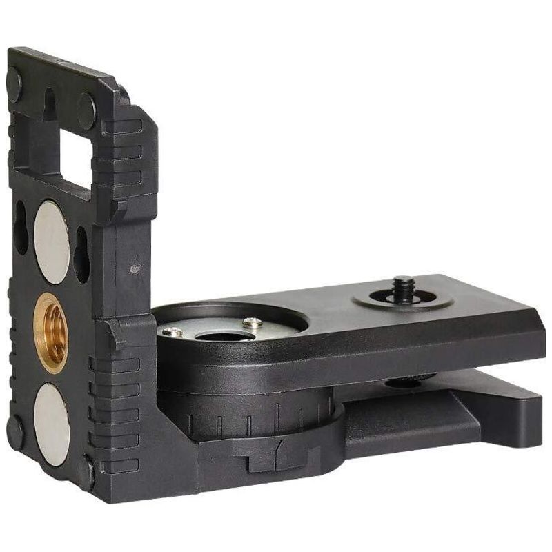 Pv3 Adaptateur Pour Niveau Laser, Base Pivotante Magnétique Multifonction, Support Réglable À 180°, Laser Level Adapter Avec Fileté Mâle De 1/4"-20, Fileté Femelle 1/4"-20 Et 5/8"-11