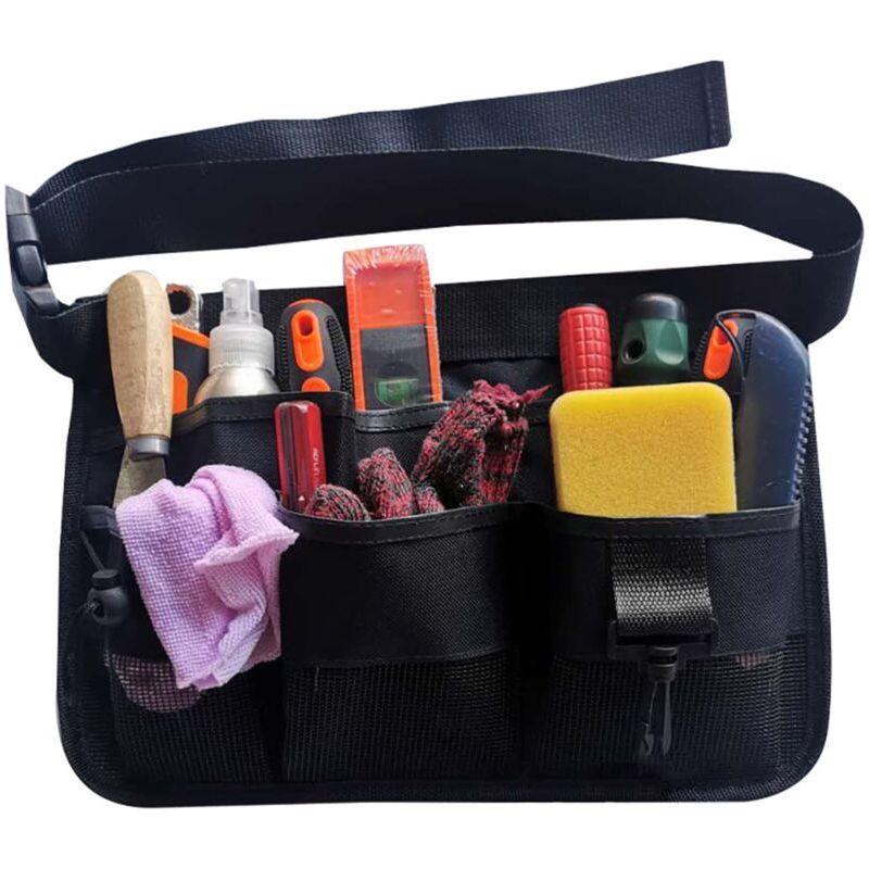 Sac À Outils Sacoche Porte-outils, Sac A Outils Noir, Porte Outils Ceinture Oxford Épaissie