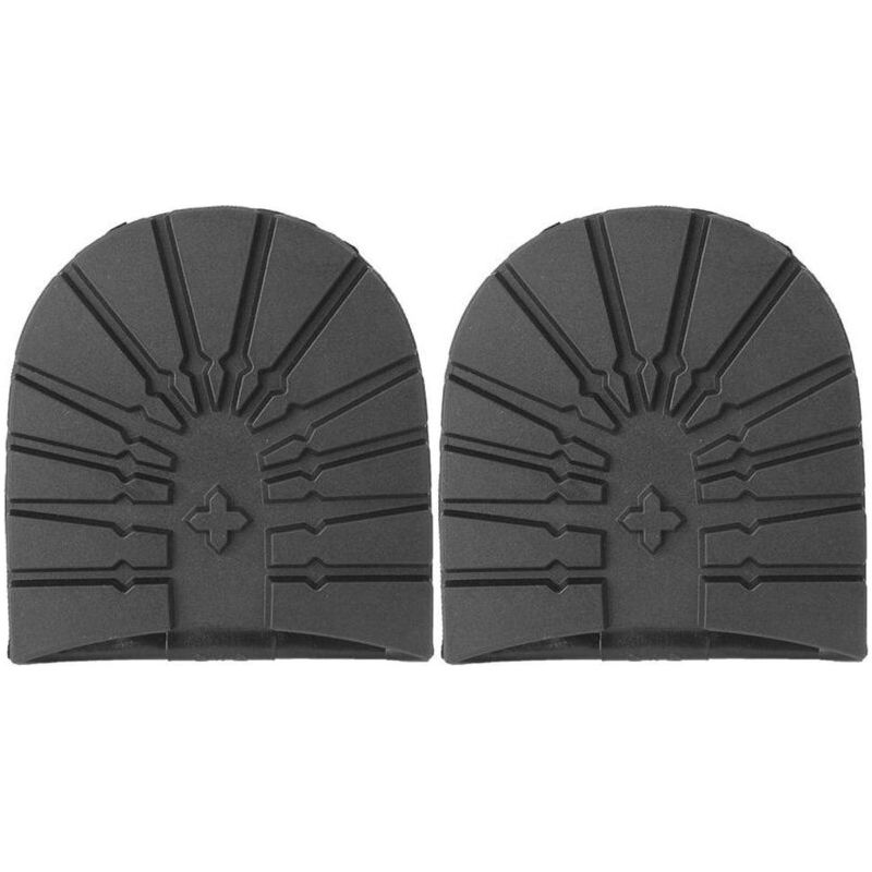 Sjlerst Une Paire De Bottes En Caoutchouc Naturel Chaussures Antidérapantes Chaussures Résistantes À L'Usure Semelle Grain Soulevé Réparation Pad Unique Pour La Réparation(semelles De Talon)