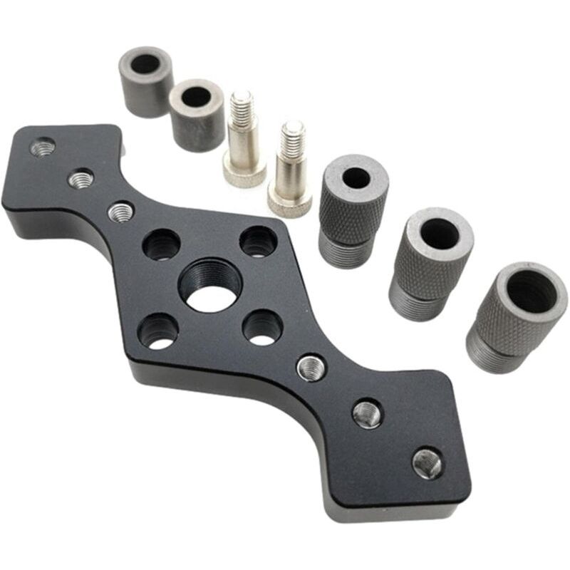 Localisateur Vertical Pour Le Travail Du Bois - Localisateur De Trou Droit À Centrage Automatique,outils De Perçage Et De Marquage Faciles À Utiliser Pour Le Travail Du Bois