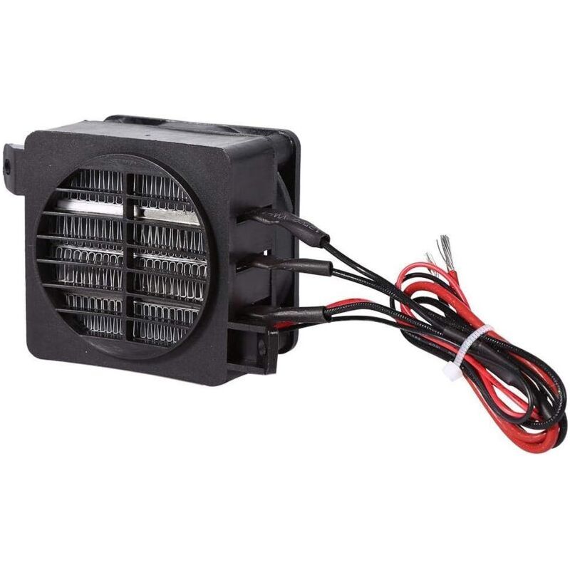 12v 100w Électrique Ptc Chauffage Économiseur D'Énergie Auto Désembuage Ventilateur À Air Chaud Dégivreur Réchauffeur D'Air À Température Constante Radiateur