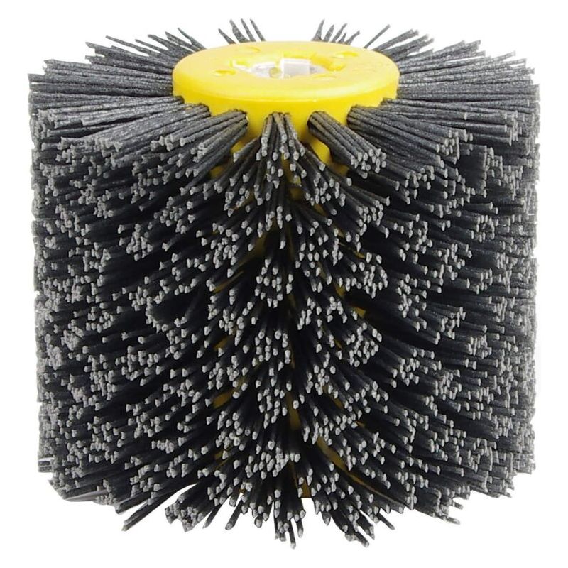 Brosses Abrasives 120 Roue De Polissage Abrasifs Fil Roue Diamètre 120mm Noir Npterbl