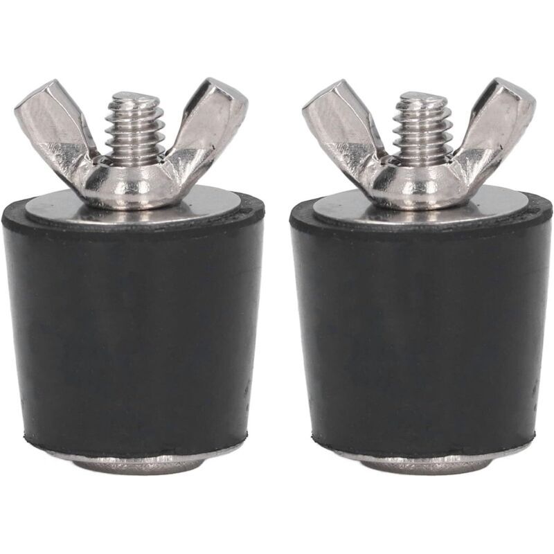 Bouchons En Caoutchouc Pour Piscines, 2 Pièces Bouchons En Caoutchouc Pour Piscine Hivernage Bouchon Conique Accessoires De Piscine 25mm