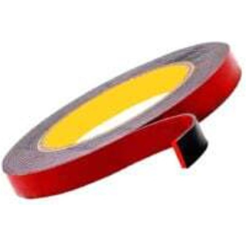 Aougo – Ruban Adhésif Double Face Extra Fort – 3m X 1.5cm – Résistance Jusqu'à 302°f – Étanche Et Anti-curling – Pour Intérieur Et Extérieur