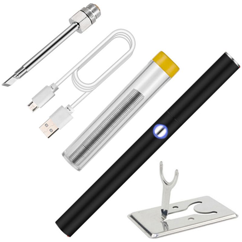 Mini Fer À Souder Électrique Portable Sans Fil, Ensemble D'Outils Utilitaires De Soudage Pour Bricolage Domestique