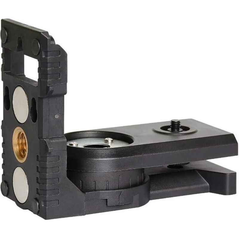 Adaptateur Pour Niveau Laser, Base Pivotante Magnétique Multifonction, Support Réglable À 180°, Laser Level Adapter Avec Fileté Mâle De 1/4"-20, Fileté Femelle 1/4"-20 Et 5/8"-11
