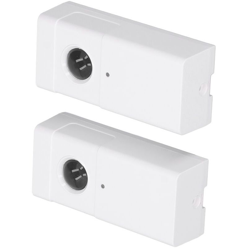 Capteur Infrarouge D'Ouverture De Porte 940nm, Portée De 30m, Détecteur Infrarouge De Porte À Cellule Photoélectrique À Faisceau Unique 12-24v Pour La Sécurité De La Maison Blanc