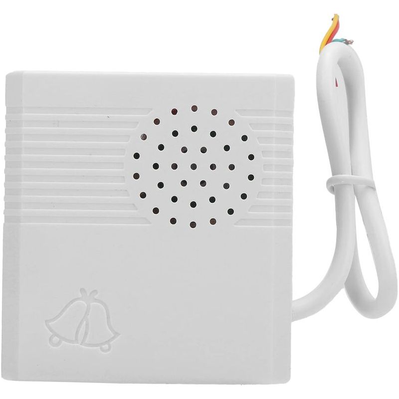 Sonnette Filaire Dc 2v, Sonnette Filaire Externe Ignifuge Et Robuste Avec Coque Abs De Haute Qualit