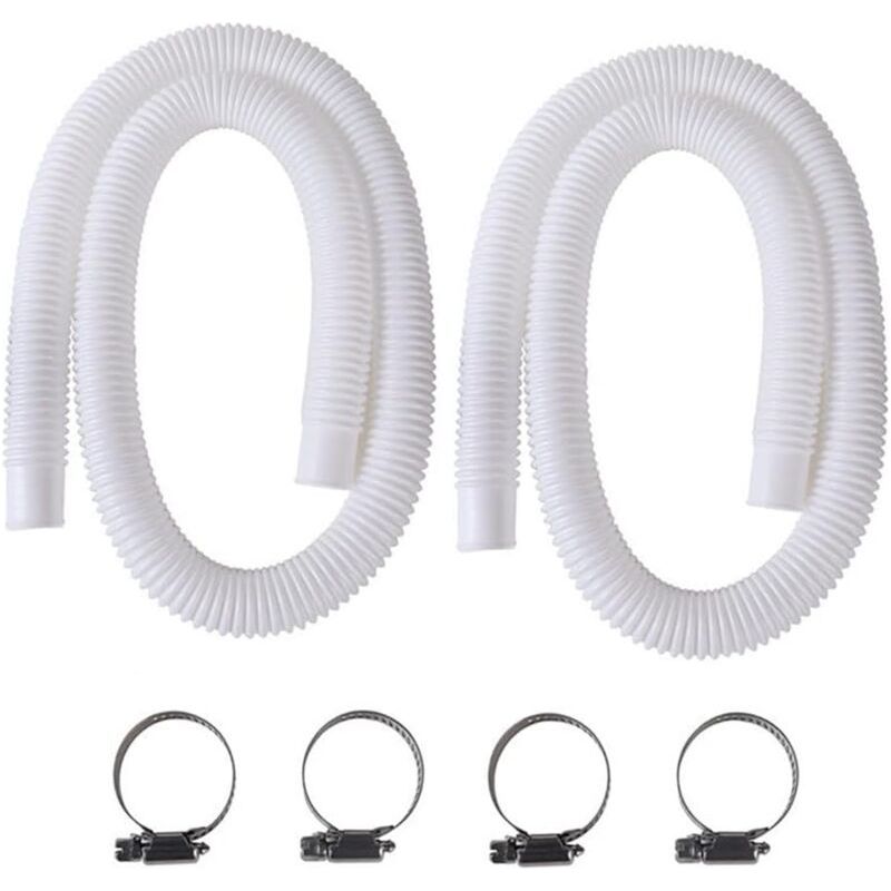 Tuyau Piscine 32mm, Tuyau Pour Piscine Hors Sol, 150cm/59in Tuyau De Rechange