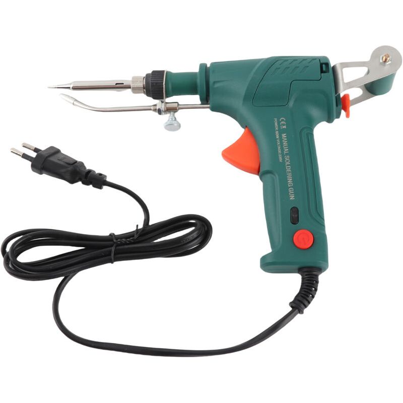Pistolet À Souder Portatif 60w, Outil De Soudage De Fil D'Étain De Fer Électrique À Chauffage Interne, Opération Facile À Une Main