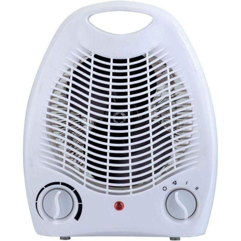 Radiateur Soufflant 2000 W Blanc