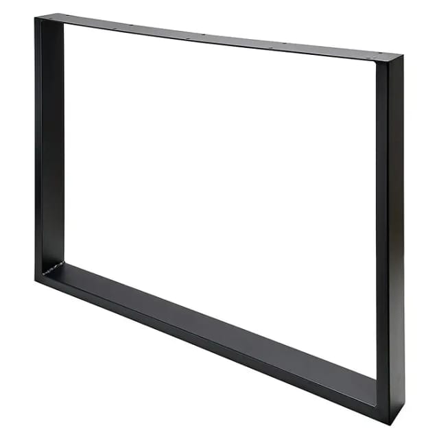 Tischgestell u 90 x 71 cm Stahl schwarz - 1 Stück Tischgestell - Hettich