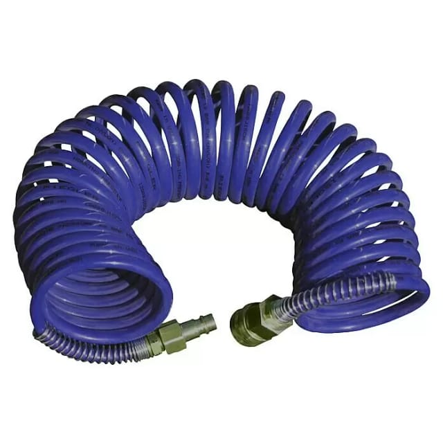 Prebena Spiralschlauch 6x9 mm 7,5 m mit Kupplung R 1/4 und Stecknippel NW 7.2 ( Z160.11 )