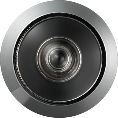 ABUS Türspion 1200 - mit Weitwinkeloptik (160 Grad) - Silber