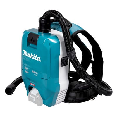 Makita - Werkzeug - 40V Akku-Rucksackstaubsauger, Volumen 2 l, ohne Akku und Ladegerät VC009GZ01