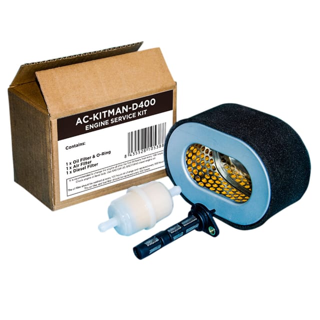 Wartungsset Diesel Stromaggregate Itc Power Hyundai, Kompak, black+decker