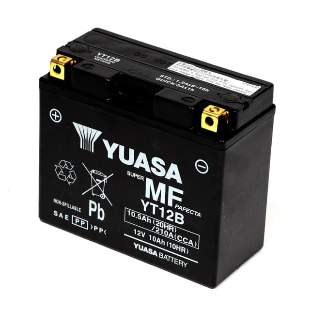 SLA-Batterie von Yuasa für Ducati 600 Monster 2001 YT12B /