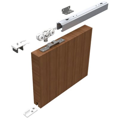 Holzschiebetür 73 Set 2. flg Anlagen - Helm