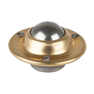 Kugelrolle Stahlkugel Ø 17 mm Stahl verzinkt Tragfähigkeit 15 kg