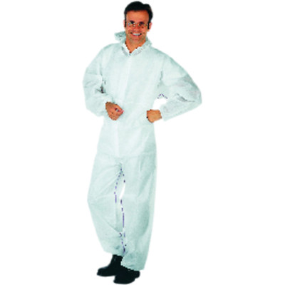 Einweg-Schmutzanzug Basic Fortis Gr. xl weiß