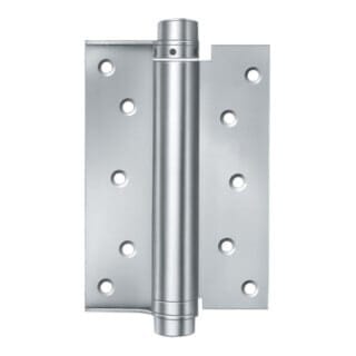 FRIDAVO Spiralfedertürband Spiralfedertürband Modell M Stahl blank Größe 0 Länge 75 mm einseitig wirkend