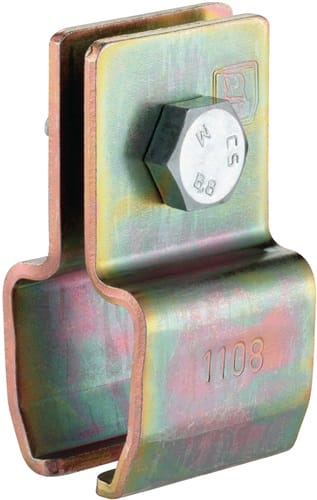 Aufhängeklemme -08 1408 Pro 400 STA verzinkt,gelb HELM