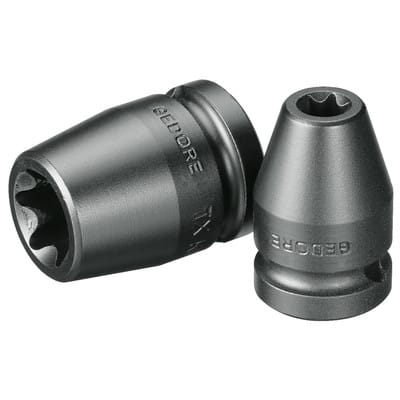 Tx k 19 E12 Kraftschraubereinsatz 1/2' Außen-TX E12