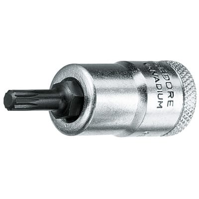 Gedore Schraubendrehereinsatz 3/8 XZN M6