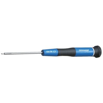 L+ 164 in 3 Elektronik-Schraubendreher, Innen-6-kant, 3 mm