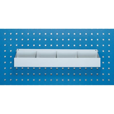 1500 h 10-100 Ablageschale 456x50x100 mm, unterteilt