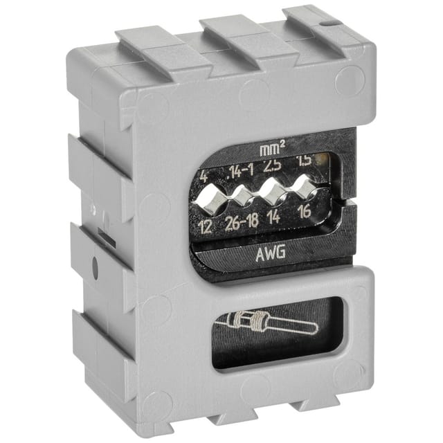 Modul-Einsatz für schwere Steckverbinder 0,14-4mm - Gedore